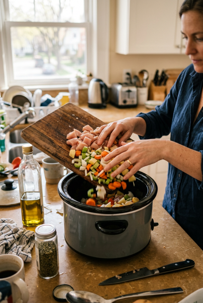 Dump and go crockpot meals