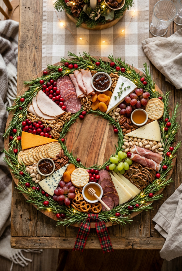 Christmas charcuterie board