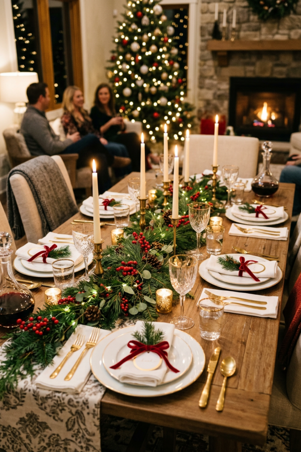 10 Christmas Table Setting Ideas (Elegant and Easy)