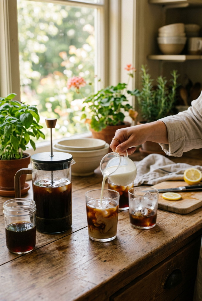 Cold brew french press