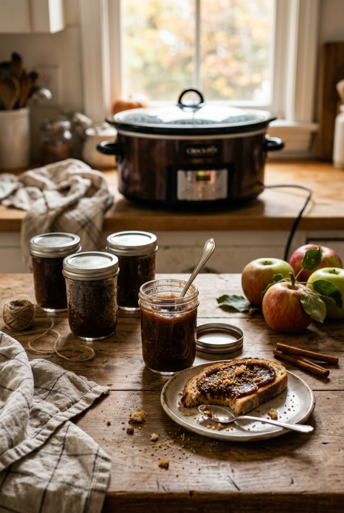Crockpot apple butter