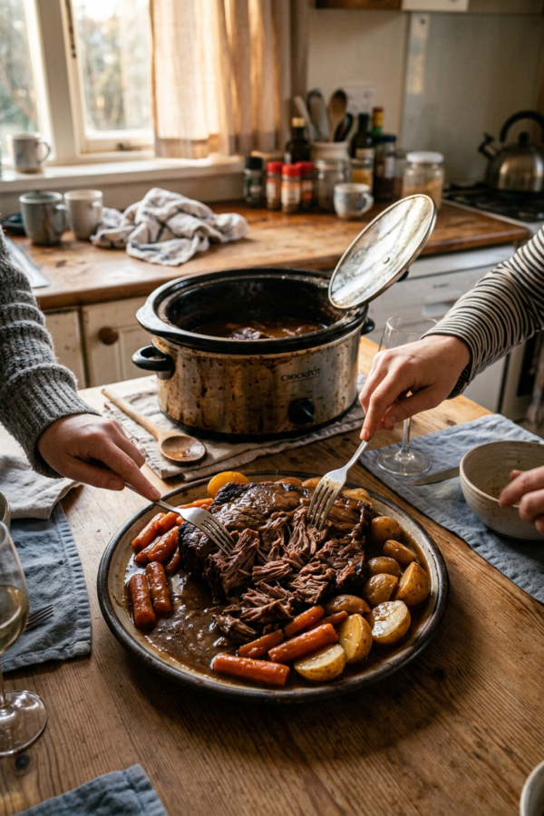 Crockpot Chuck Roast (Fall-Apart Tender)