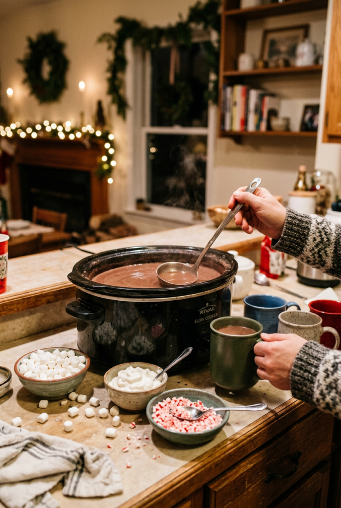 Crockpot hot chocolate