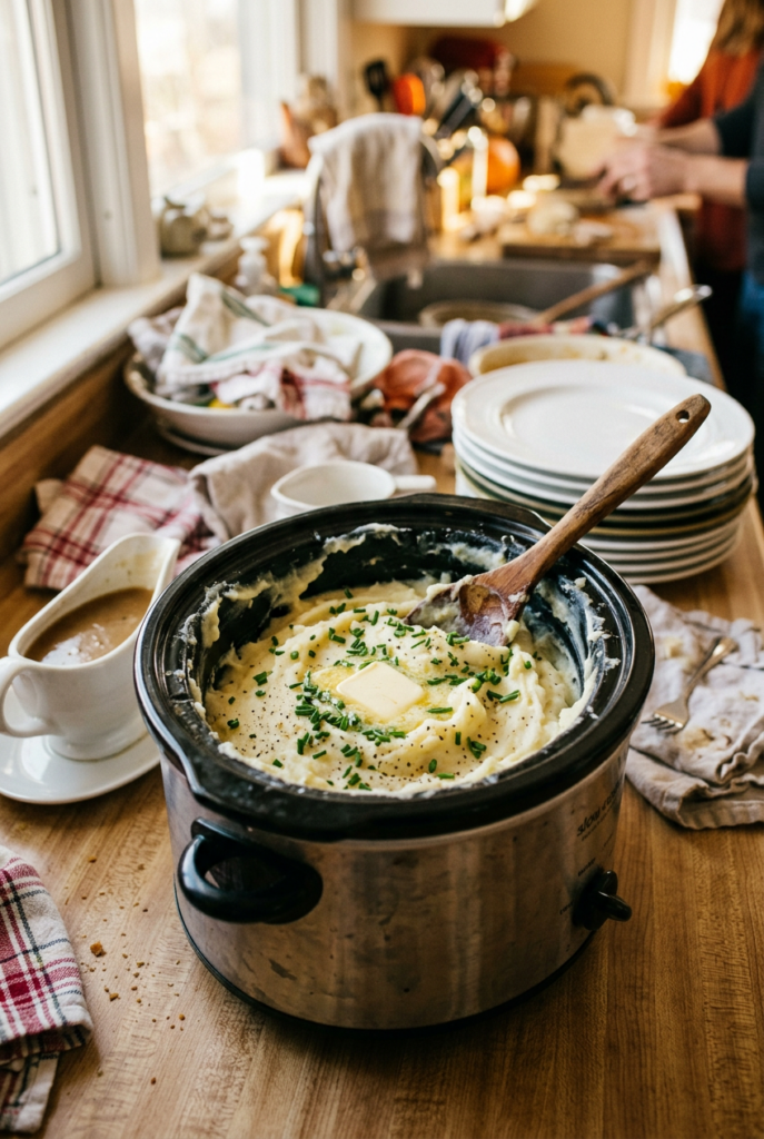 Crockpot mashed potatoes