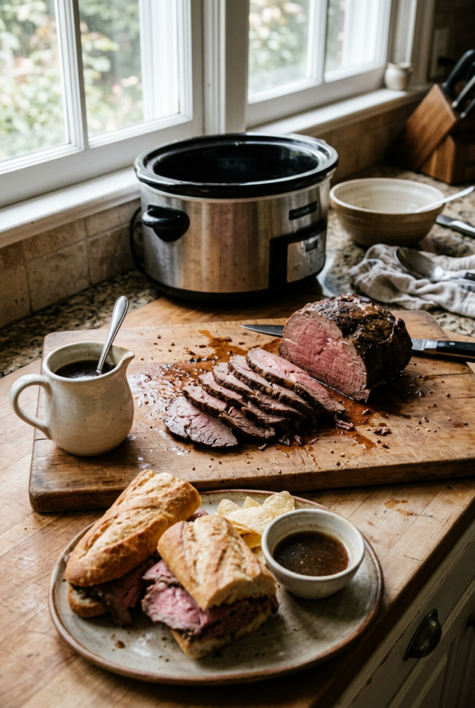 Crockpot roast beef