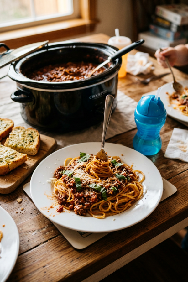 Crockpot Spaghetti
