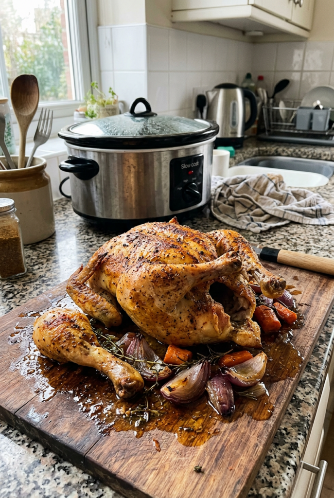 Crockpot whole chicken