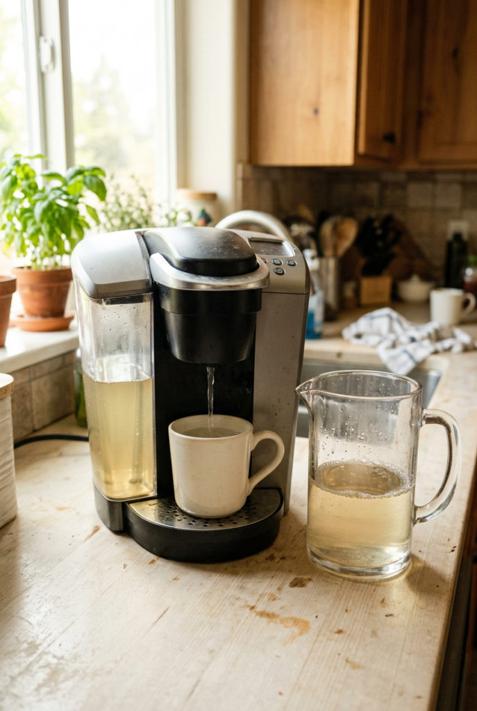 How to clean keurig with vinegar