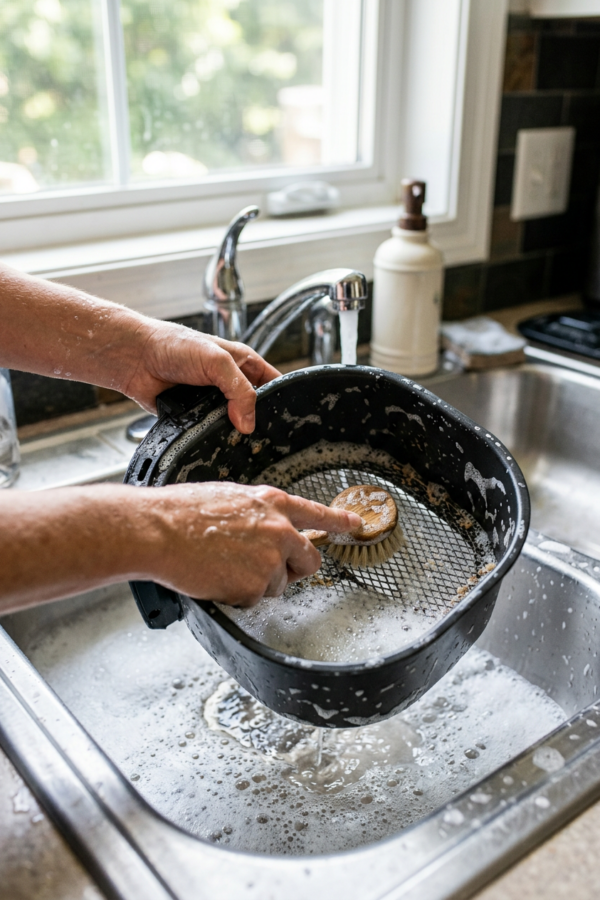 How to Clean an Air Fryer (Basket, Heating Element and Grease)