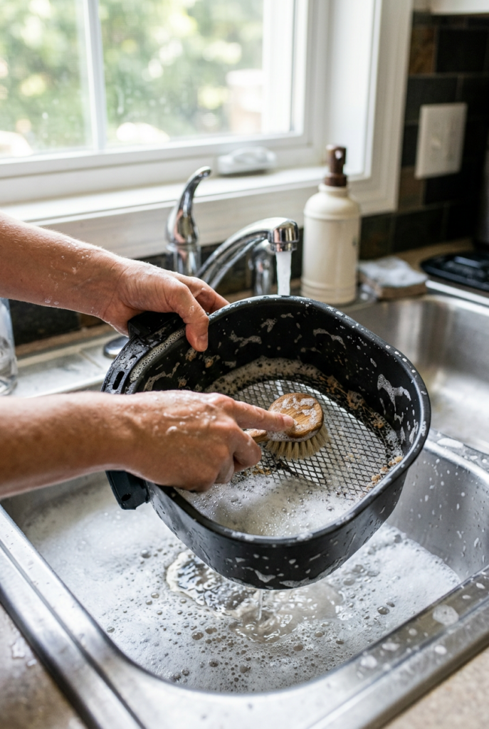 How to clean air fryer