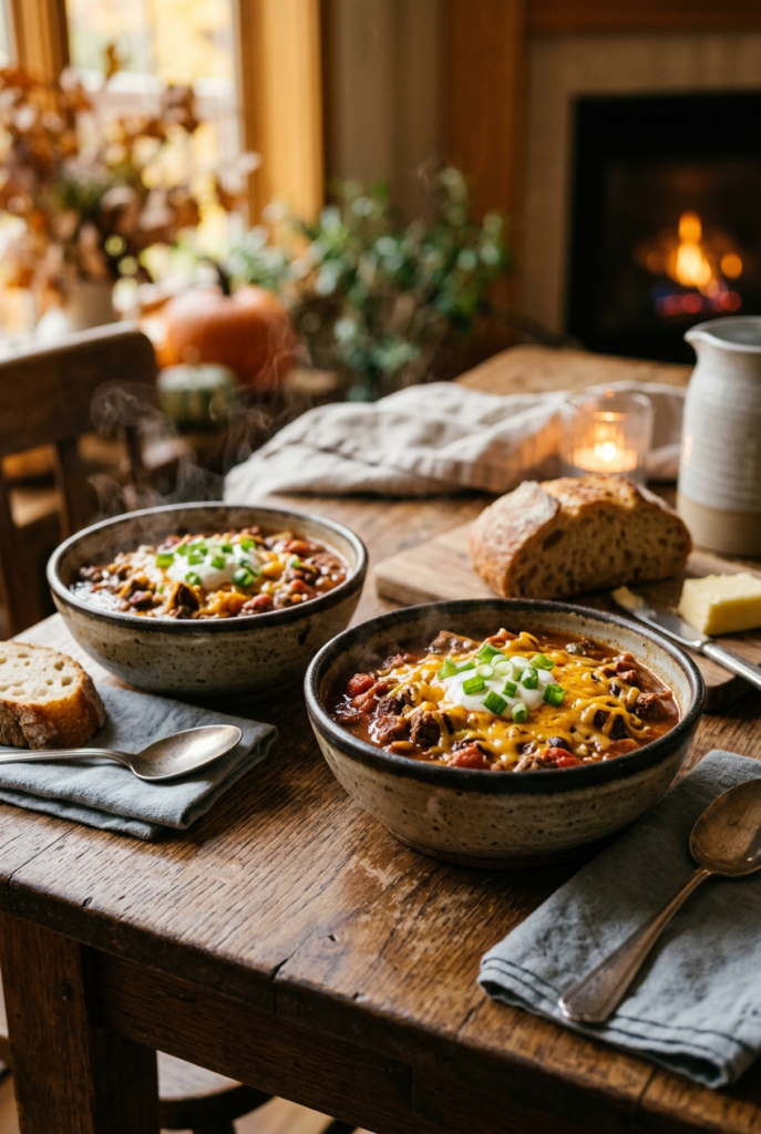 Ceramic soup bowls